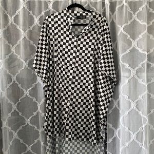 Checkered shirt dressed in lala